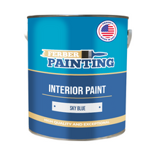 Interieur schilderen Hemelsblauw